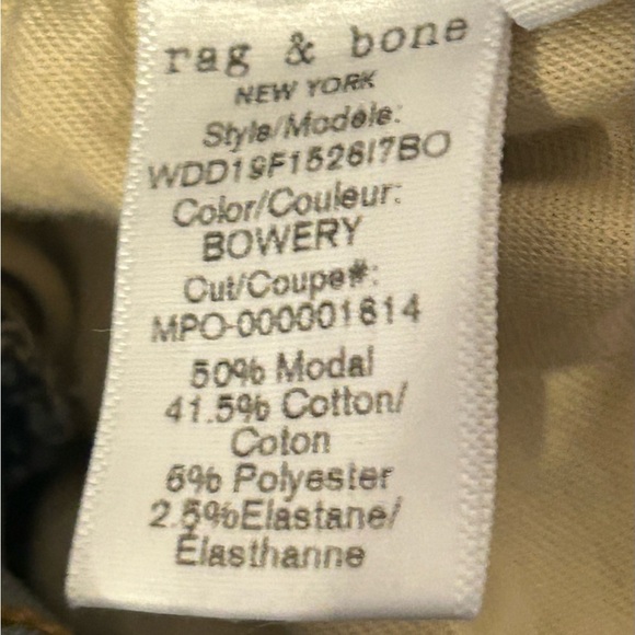 Rag & bone CATE MID- RISE ANKLE SKINNY JEANS color BOWERY - Picture 7 of 9